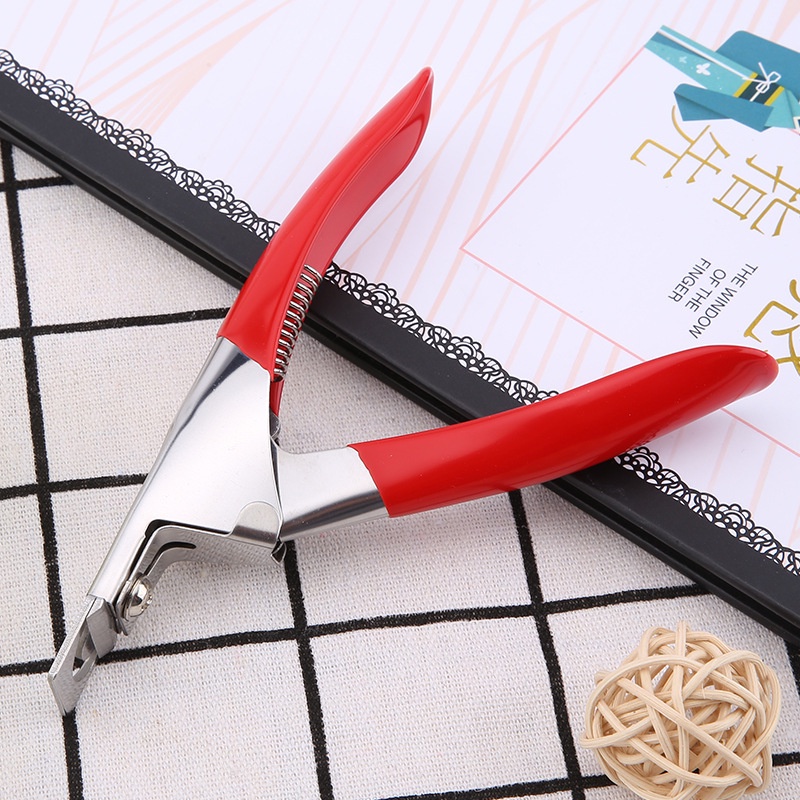 Kéo Cắt Móng Tay Giả Hình Chữ U Chuyên Dụng