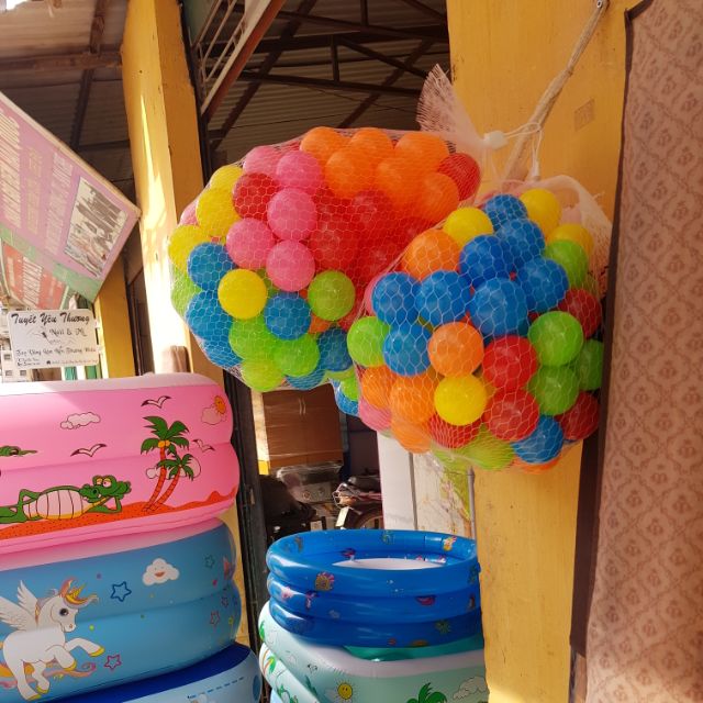 Bóng nhựa mềm cho bé