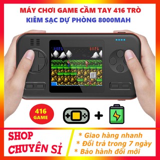 Máy chơi game Sạc dự phòng Máy chơi game cầm tay - 416 game in 1 dung lượng pin cực lớn 8000mah