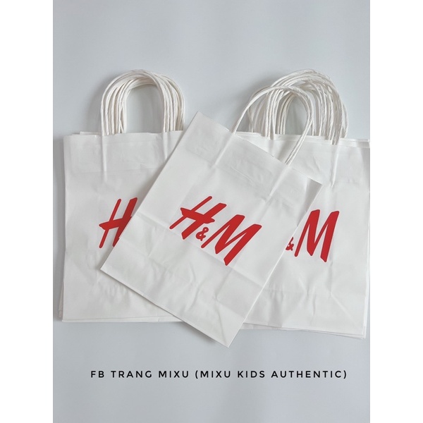 Túi giấy HM Auth chính hãng đựng làm quà tặng (H&amp;M AUTH)