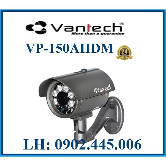 Camera 1.0MP Vantech VP-150AHDM, BẢO HÀNH 2 NĂM