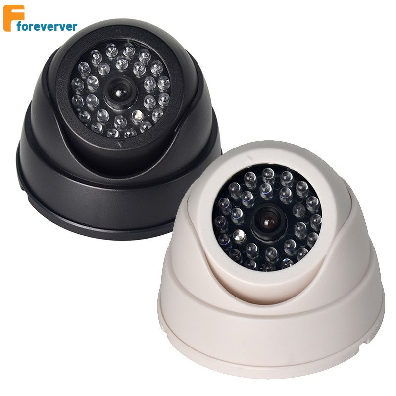 Camera CCTV giả chất liệu ABS có đèn LED sáng