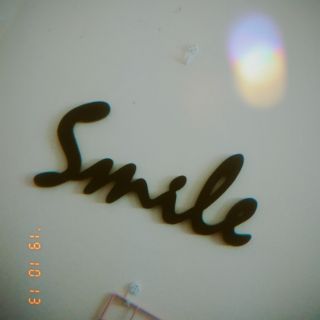 ★ẢNH THẬT★ Thanh gỗ trang trí chữ SMILE