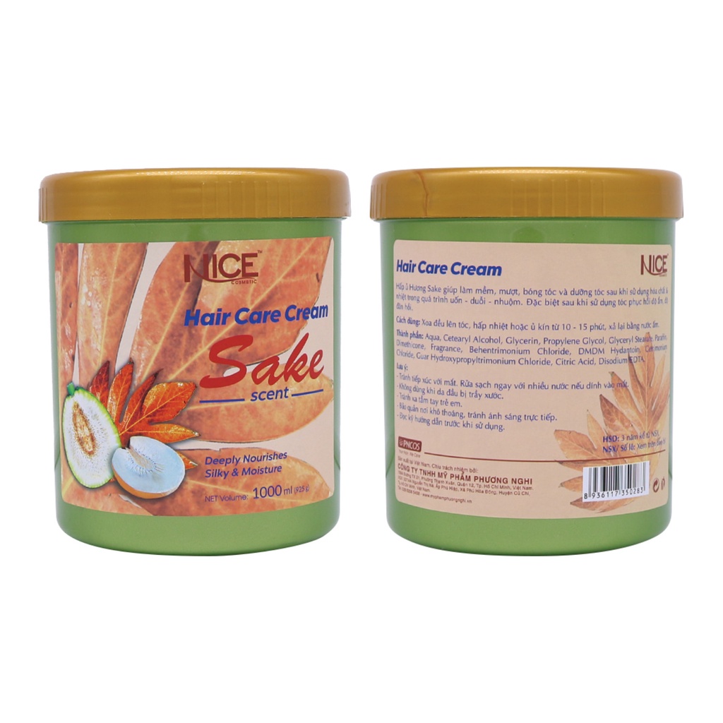 Hấp ủ tóc Nice Hương Sake 1000ml