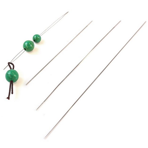 Set 2 kim xỏ hạt làm trang sức thủ công chuyên dụng