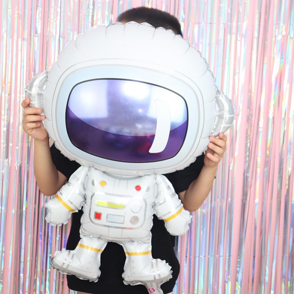 IVORY Đồ Trang Trí Tiệc Hình Phi Hành Gia Vũ Trụ Dải Ngân Hà