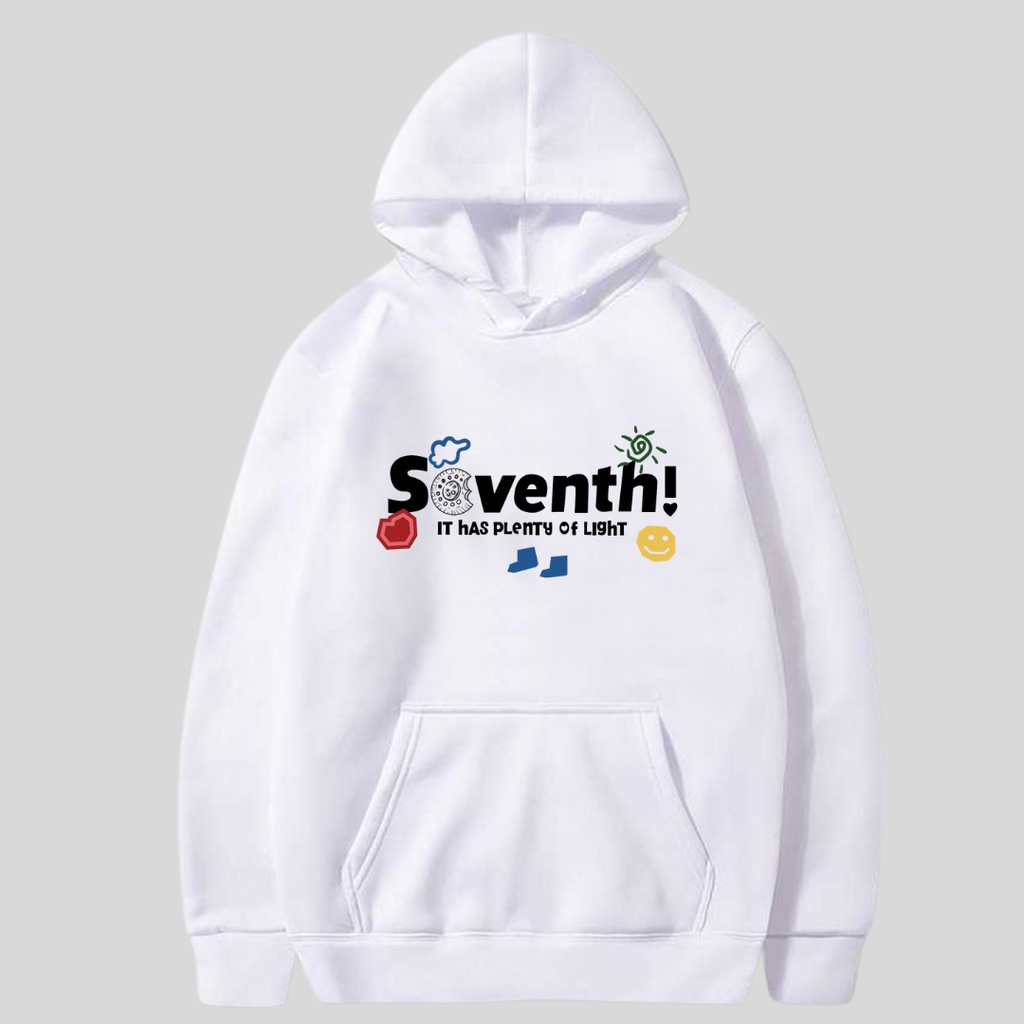 Áo Hoodie nam nữ , Áo Nỉ Unisex Dài Tay Có Mũ Vải Nỉ Bông Dày Mịn Senventh