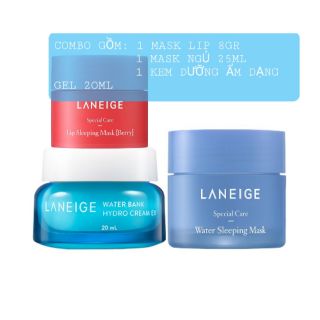 [COMBO 3SP HOT SALE T05] BỘ DƯỠNG ẨM TOÀN DIỆN LANEIGE