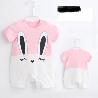 Combo 2 body coton hàng Quảng Châu cho bé trai, bé gái