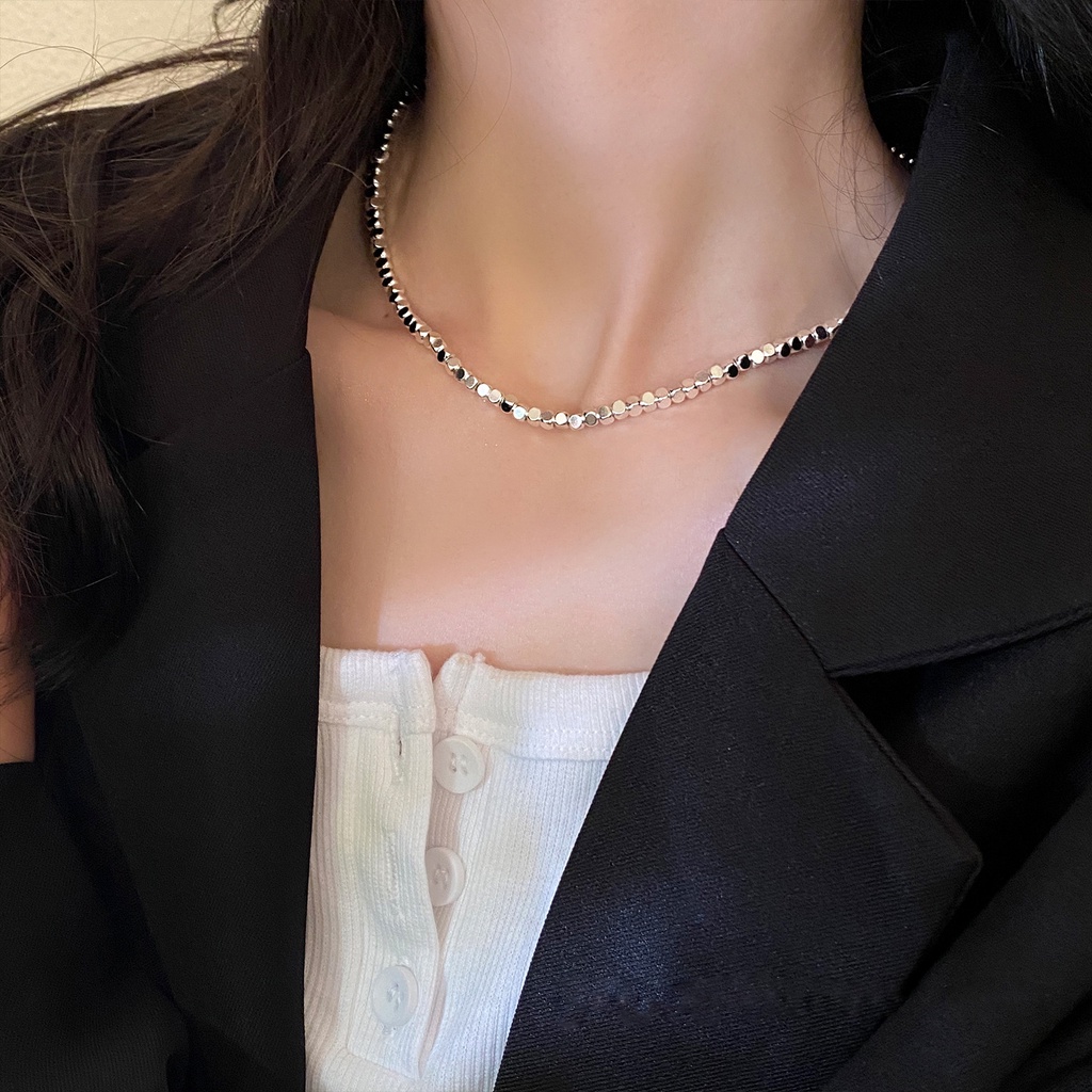 Vòng Cổ Mặt Nhẫn Ngọc Trai Thời Trang Sang Trọng Cho Nữ