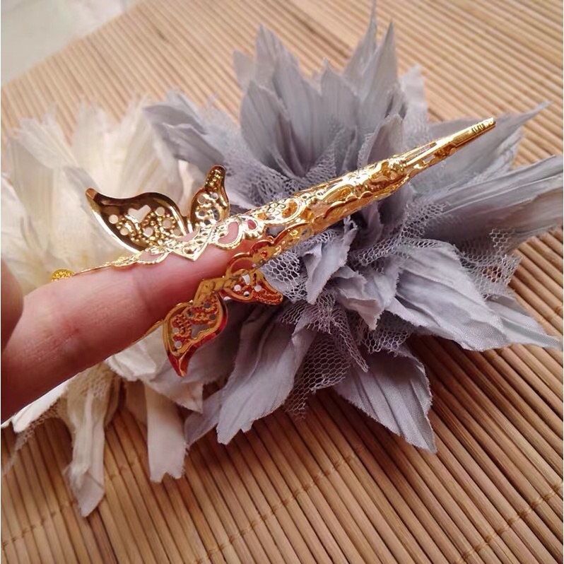 1 chiếc móng tay cổ trang hộ chỉ nhà thanh mix hoạ tiết phong cách cổ điển dùng làm phụ kiện chụp ảnh make up