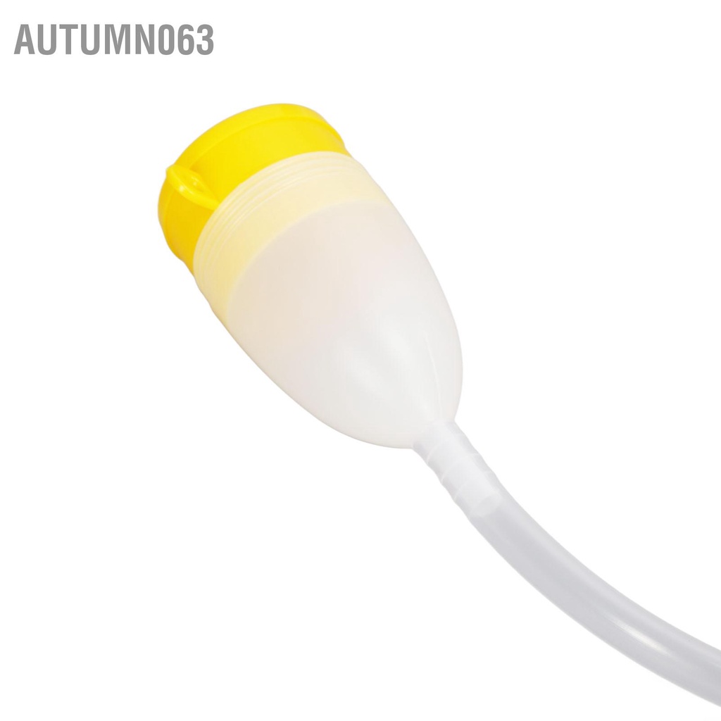 Bộ chai đi vệ sinh Autumn063 cho bệnh nhân với ống dẫn 90cm 1700ml dung tích lớn có nắp khử mùi