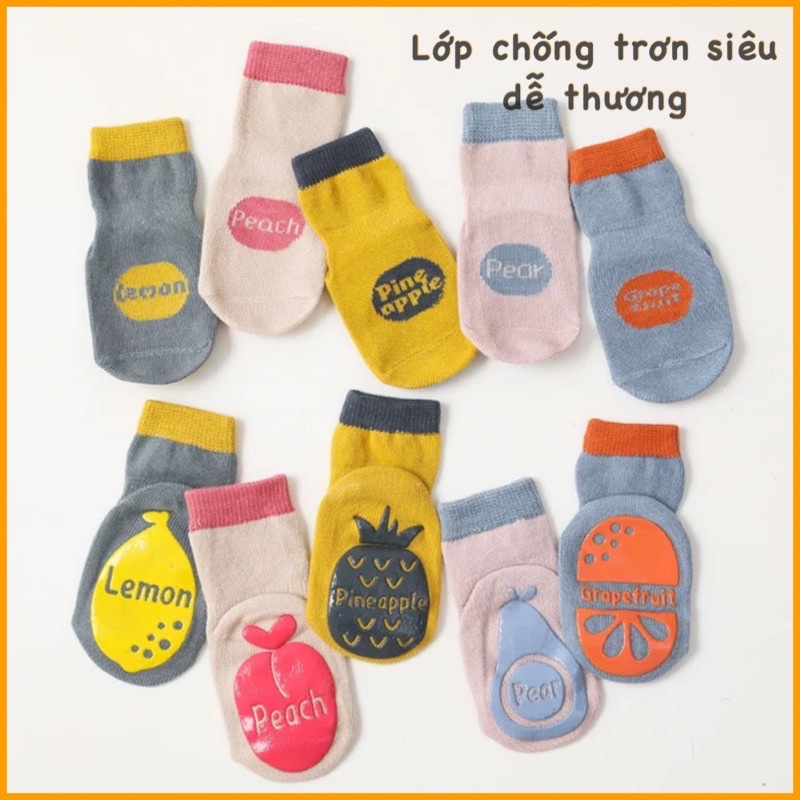 NEMO BABYTất cho bé vớ cho bé loại dày len xù cao cổ chống trơn cực ấm, phù hợp rét đại hàn từ 1-5 tuổi,len dầy mịn.