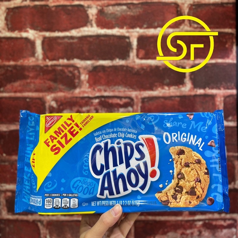 Bánh Chips Ahoy Nabisco Mỹ 515gram