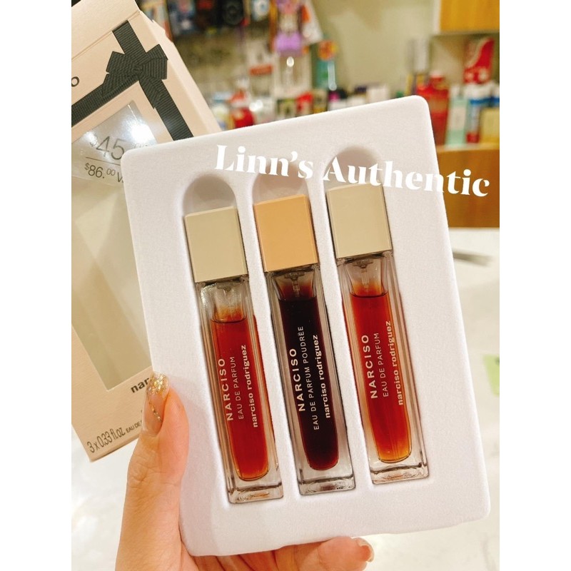 AUTH SET NƯỚC HOA 3 CHAI NARCISO DẠNG XỊT | BigBuy360 - bigbuy360.vn
