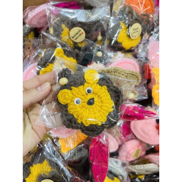 Túi Đựng Tỏi Kèm Hạt Dâu Tránh Vía Cho Bé  - Handmade