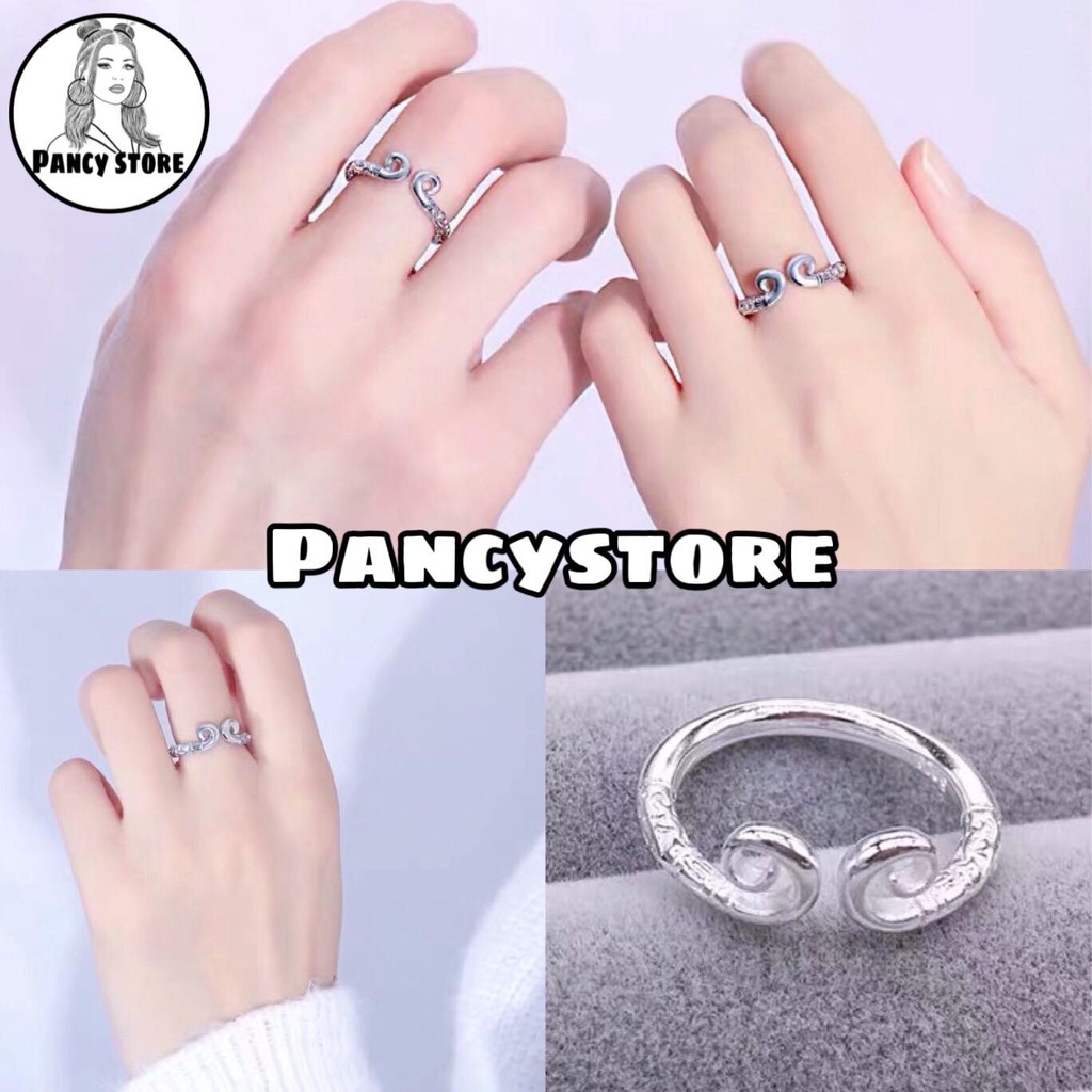 nhẫn kim cô bạc S925