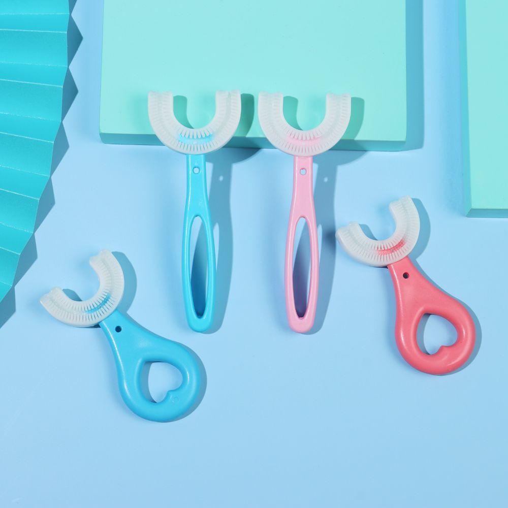 JUNE Bàn Chải Đánh Răng Mini Tiện Lợi Cho Bé