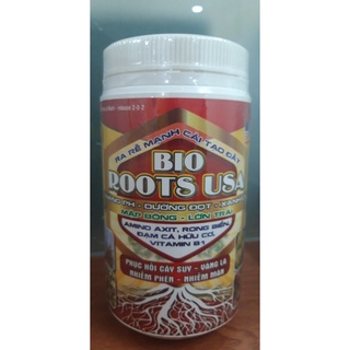 Phân bón tưới hữu cơ dinh dưỡng cây trồng bio roots usa 100% của mỹ hũ 1kg