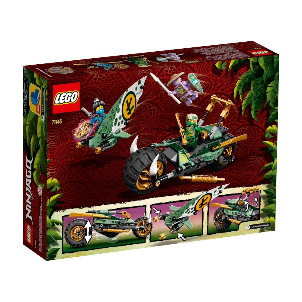 LEGO NINJAGO 71745 Xe Địa Hình Rừng Xanh Của Lloyd ( 183 Chi tiết)