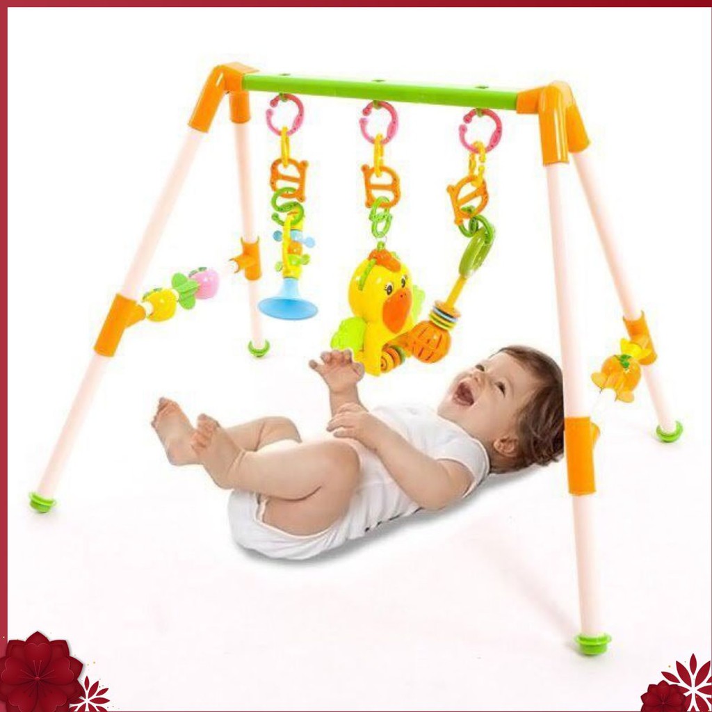 Kệ chữ A, kệ con vẹt cho bé có nhạc nhựa cao cấp