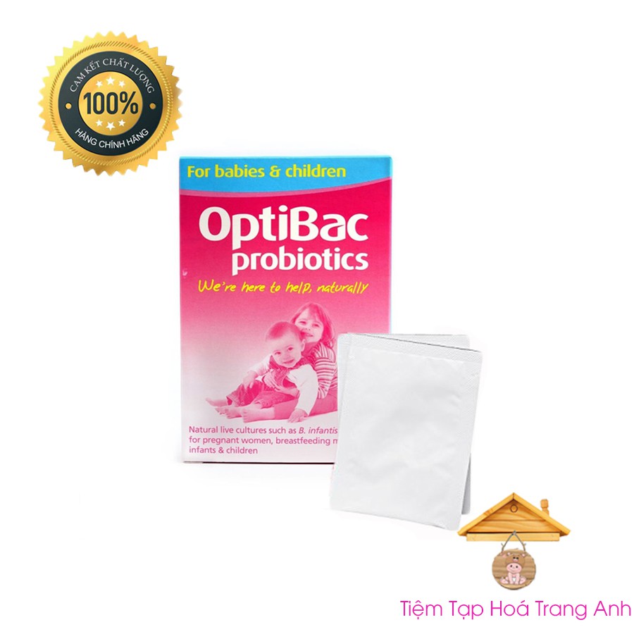 Men vi sinh Optibac Hồng