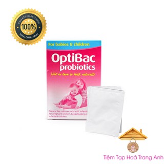 Men vi sinh Optibac Hồng