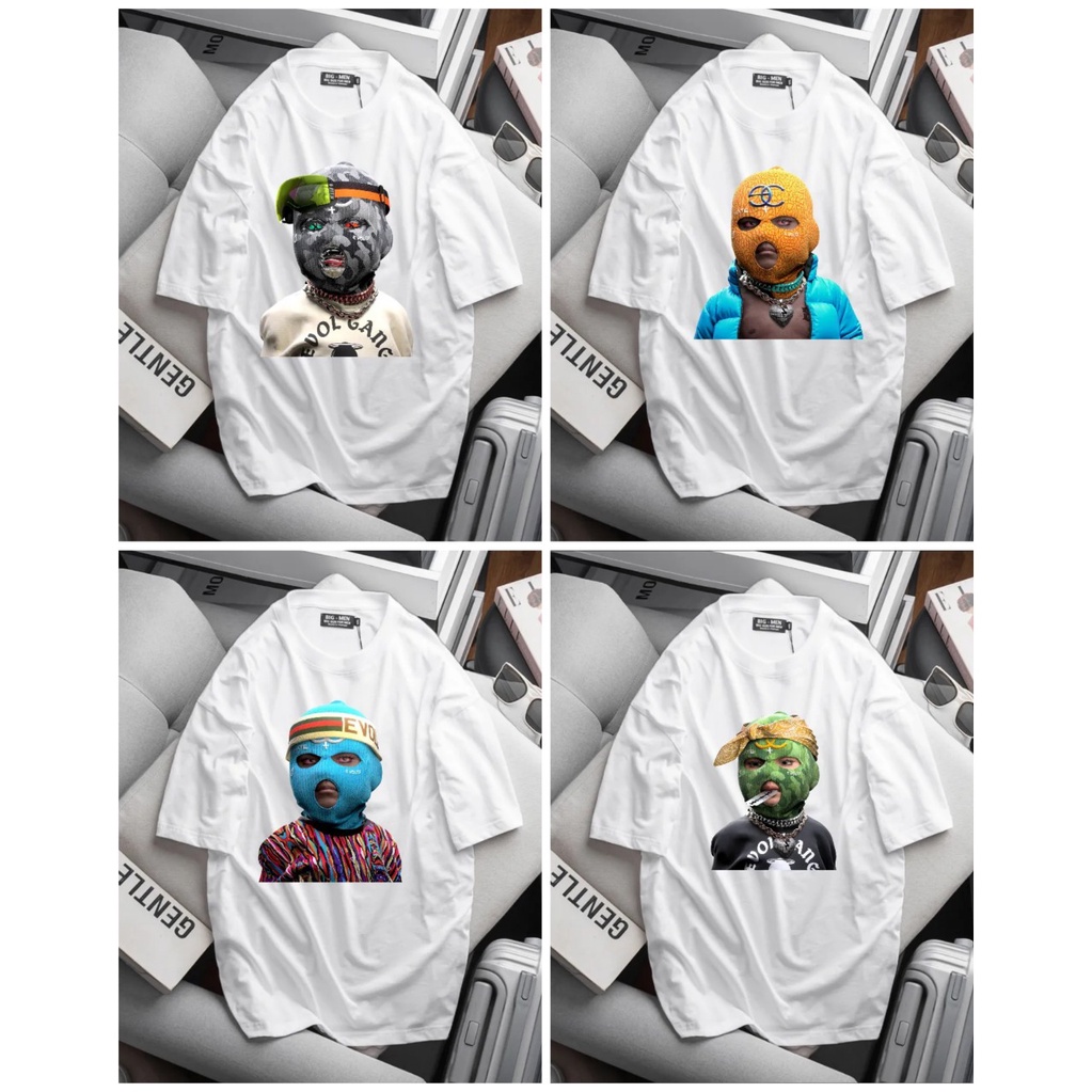 Áo thun nam tay ngắn form unisex chất cotton mỏng bigsize từ 70 - 130kg - hình tượng