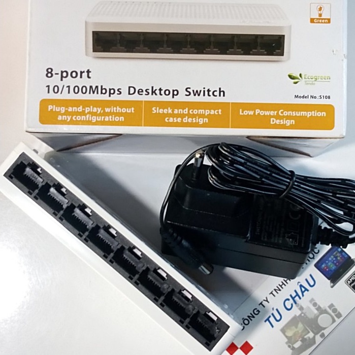 Bộ chia mạng Tenda 8 Port 10/100Mbps Switch