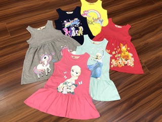 Váy cotton xuất dư nhiều mẫu