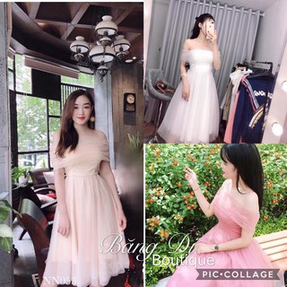 Váy công chúa rớt vai-Băng Di-NN053