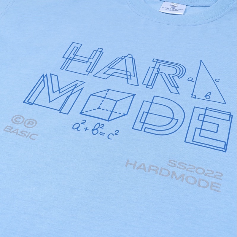 Áo th và un nam nữ, Unisex tay lỡ local brand hardmode MATHEMATIC tee