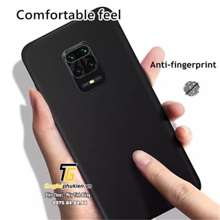 Ốp lưng silicon dẻo màu đen Xiaomi Redmi Note 9S, Redmi Note 9 Pro Max, Redmi Note 9 Pro