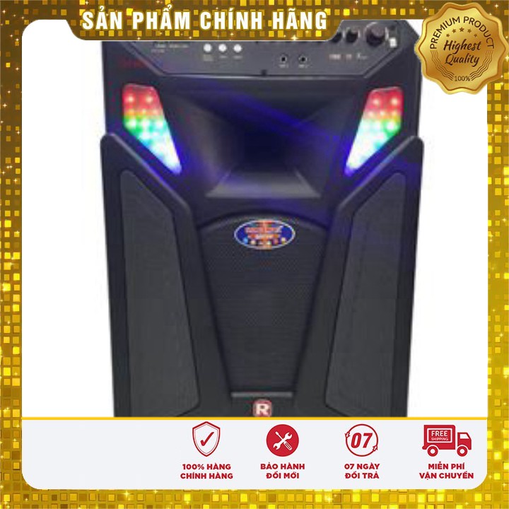 [ HÀNG CHẤT LƯỢNG] LOA KÉO KARAOKE DI ĐỘNG RONAMAX U15A – CHÍNH HÃNG 4TẤC tặng 2 micro ko dây - GIÁ TÔT NHẤT