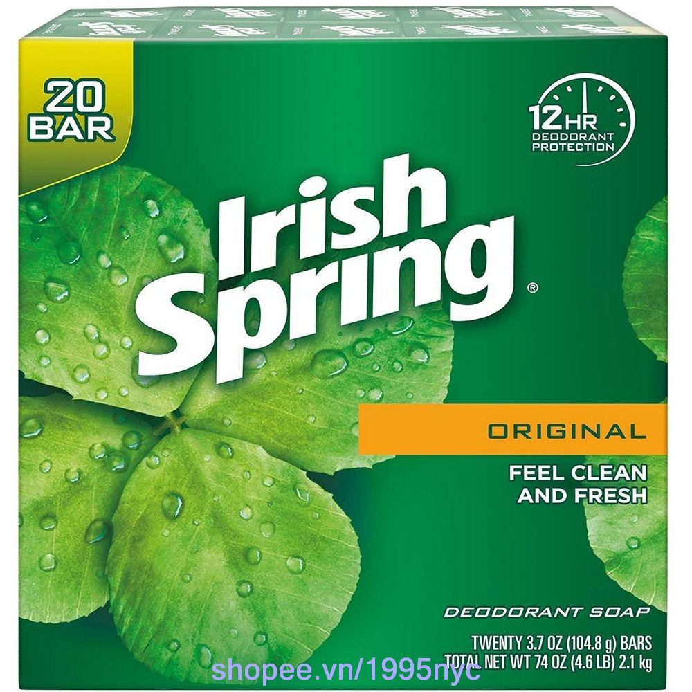 Xà Phòng Tắm 104.8G Irish Spring, Chính Hãng. | BigBuy360 - bigbuy360.vn