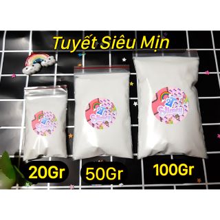 Tuyết Nhân Tạo Siêu Mịn Nguyên Liệu Làm Slime Mây, Trang Trí Noel, Decor , …