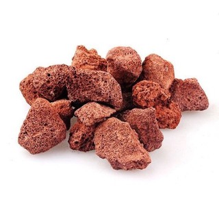 Đá nham thạch đỏ loại 2-4cm 1kg