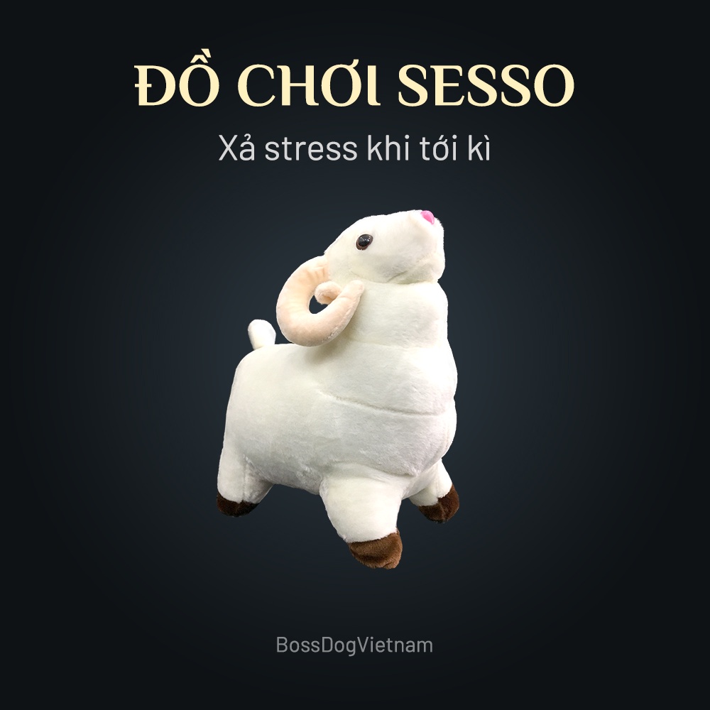 Đồ chơi thú bông tình yêu cho chó SESSO | BossDog