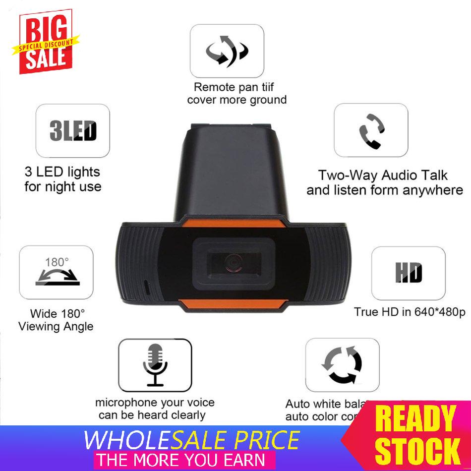 Webcam A870 full HD 480P cực rõ nét dành cho máy tính PC TV | BigBuy360 - bigbuy360.vn