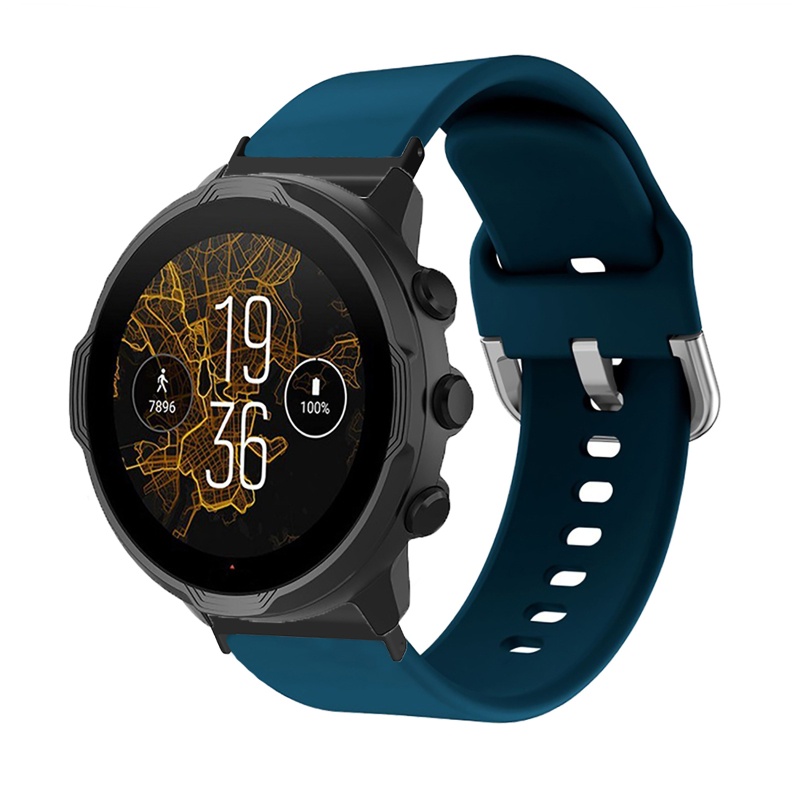 Dây Đeo Silicon Chống Thấm Nước Và Mồ Hôi Thay Thế Cho Đồng Hồ Thể Thao Suunto9 / Suunto7 / D5i