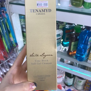 Gel rửa mặt Tenamyd Canada cho da lão hóa 120ml, dòng Silk Lagoon
