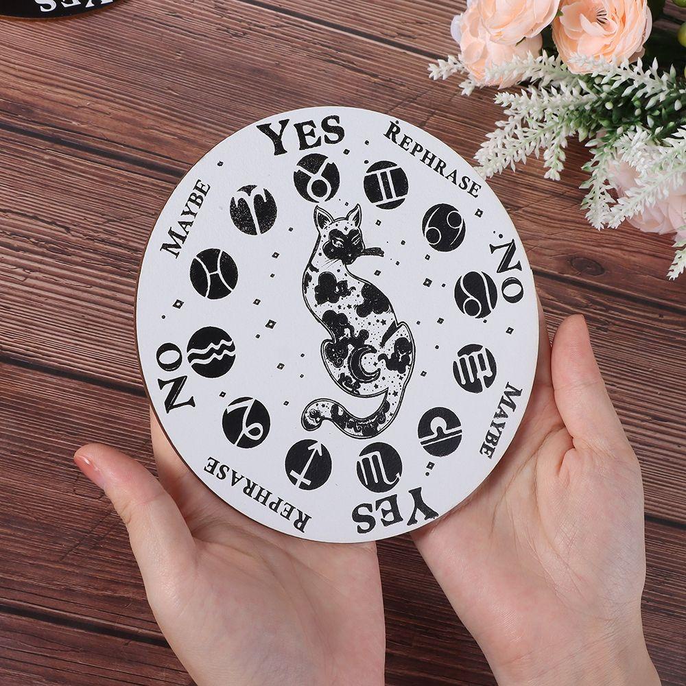 Bảng Hiệu Treo Tường Trang Trí Họa Tiết Ngôi Sao Mặt Trăng Mặt Trời Màu Trắng Đen