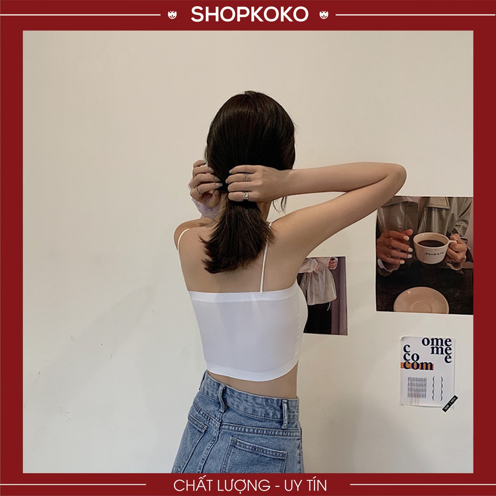 Áo Bra Đúc Su Quây 2 Dây Chất Mát Lịm A8881 | BigBuy360 - bigbuy360.vn