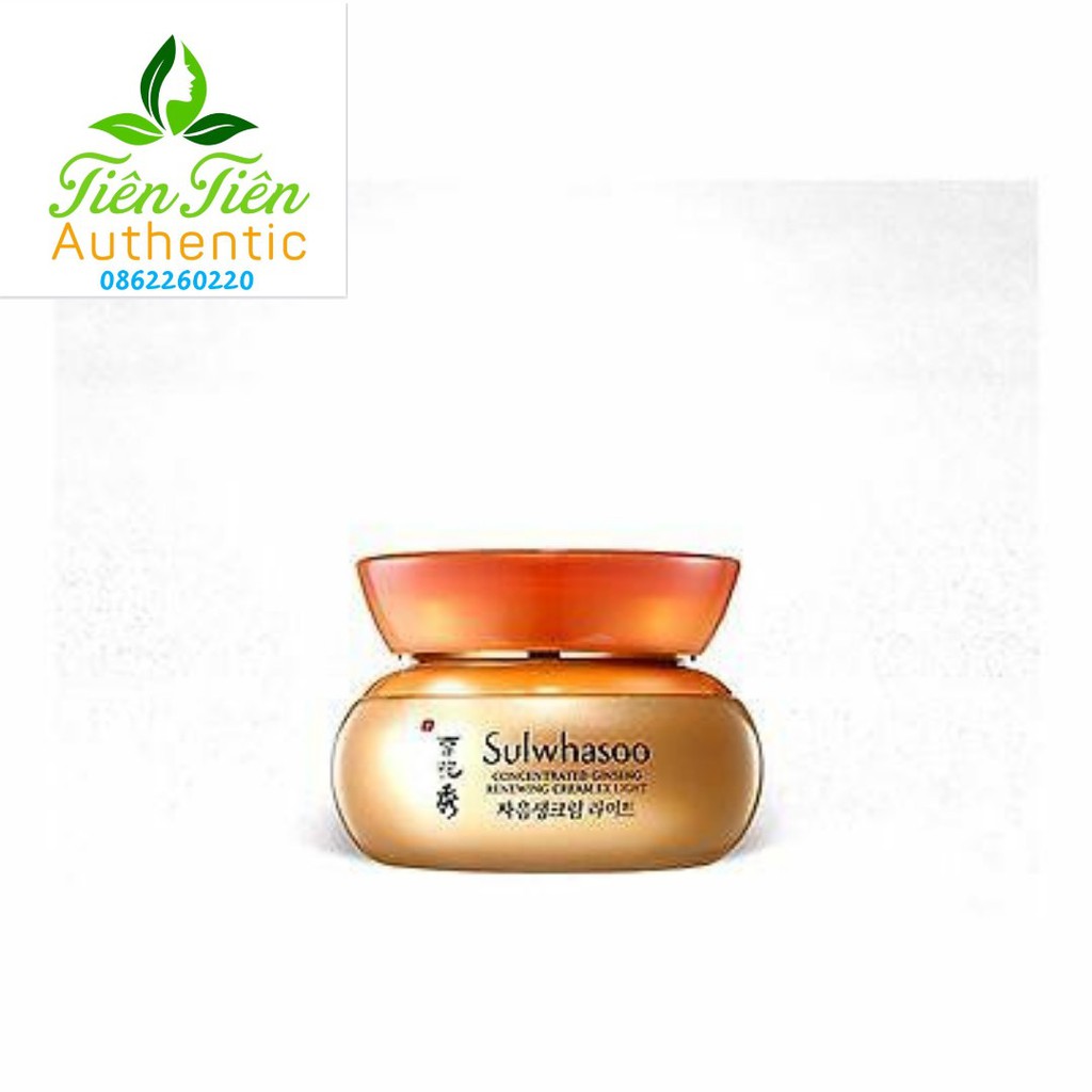 Kem Sâm Cô Đặc Sulwhasoo Concentrated Ginseng Renewing Cream Ex 5ml