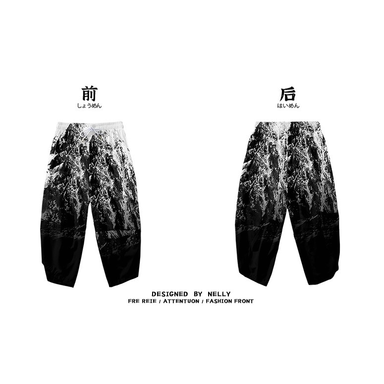 Set đồ Haori nam Kimono Yunhe Jiuxiao  phong cách Nhật Bản siêu chất BSK02