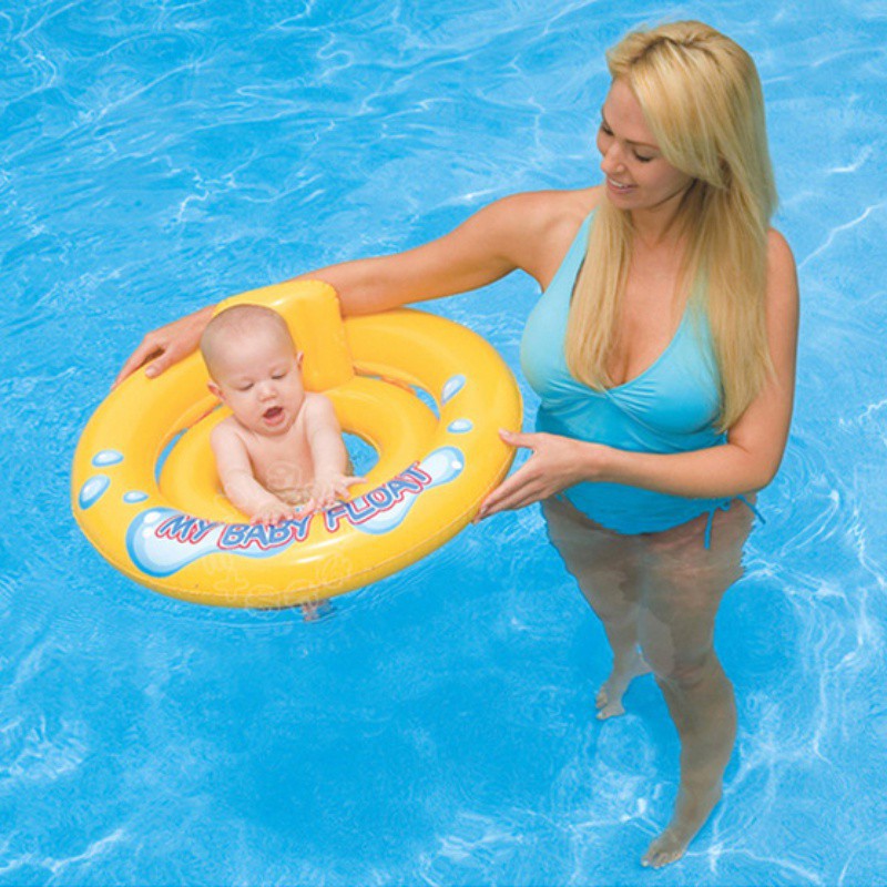 Phao bơi nổi thiết kế tựa lưng đảm bảo an toàn cho bé