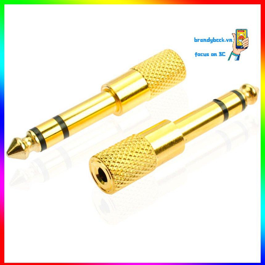 Đầu Chuyển Đổi Từ Giác Cắm 3.5mm Sang 6.35mm