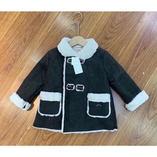 👧🏻👧🏻 Áo khoác dạ cổ lông, lót lông cho bé gái👧🏻👧🏻