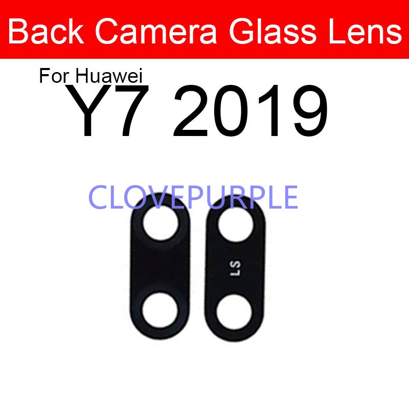 Ống Kính Camera Sau Kèm Miếng Dán Cho Huawei Y5 Y6 Y7 Y9 Pro Prime 2017 2018 2019
