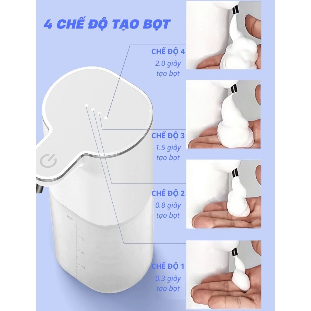 Máy tạo bọt rửa tay tự động, máy rửa tay cảm biến